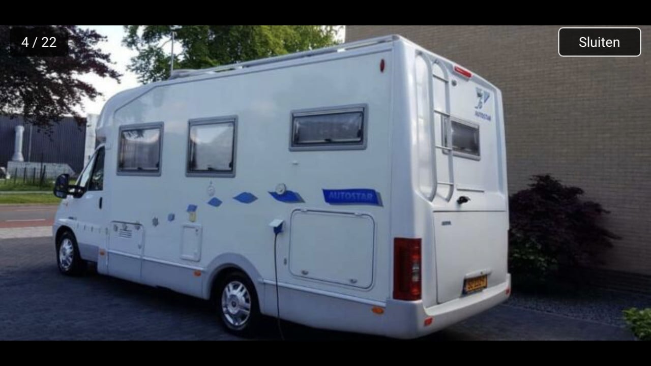 Camper autostar met zeer veel opties