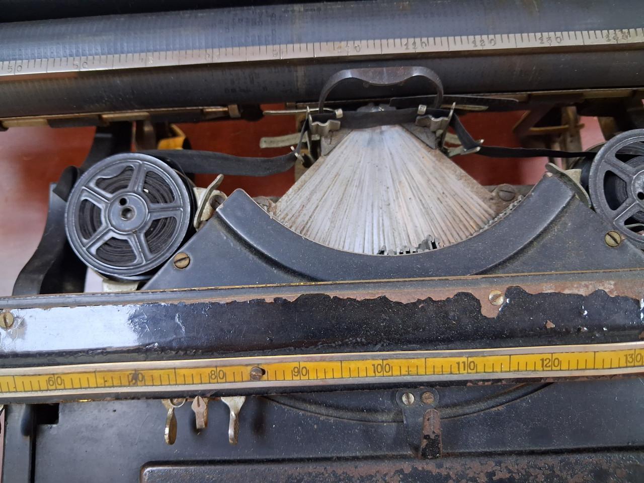 Oude typemachine