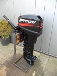 Mercury 25pk 2-takt Langstaart buitenboordmotor op knuppel met schakeling