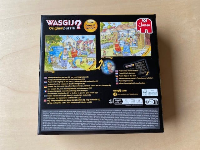 Wasgij? puzzel 12 | The mouth of the river! | 500 stukjes