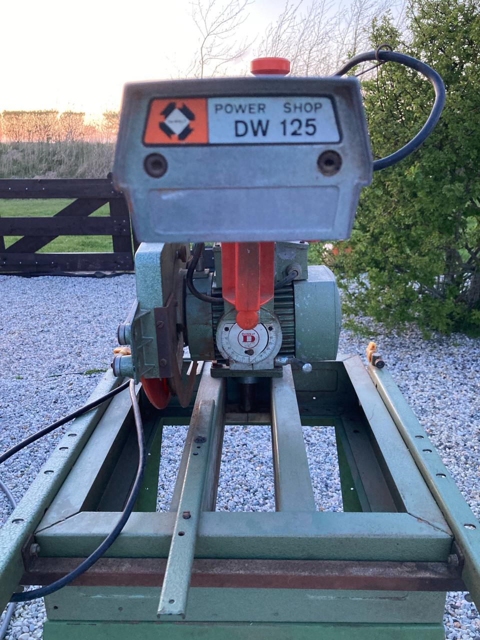 DeWalt DW 125 PowerShop Radiaalzaag 230v