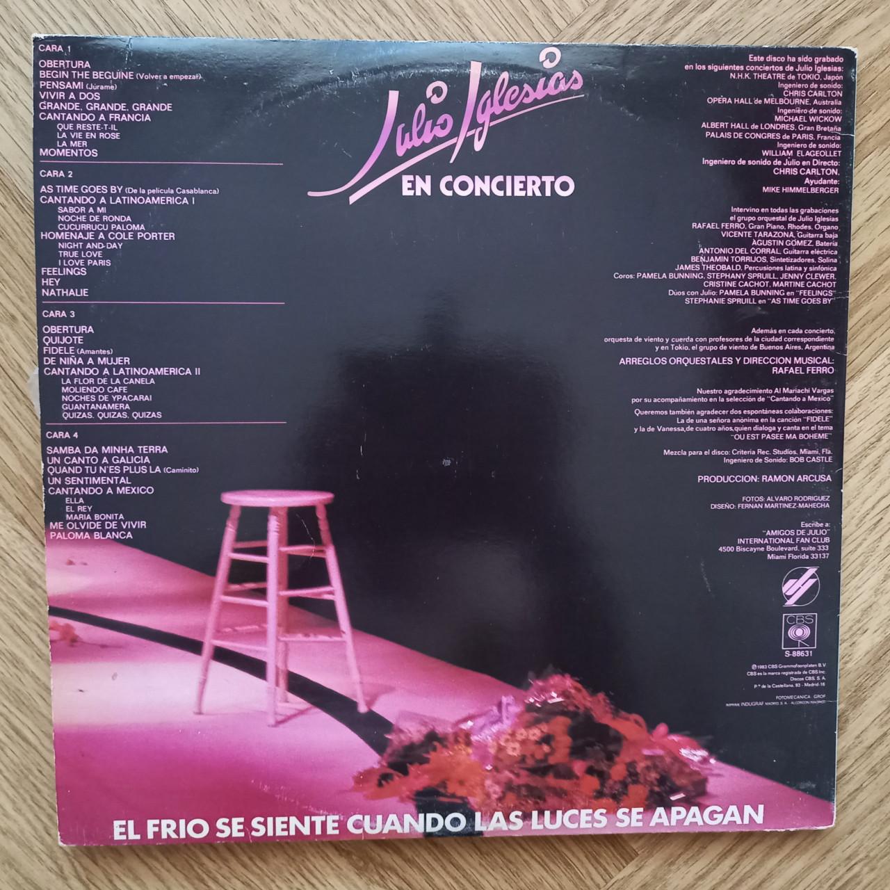Dubbel LP Julio Iglesias