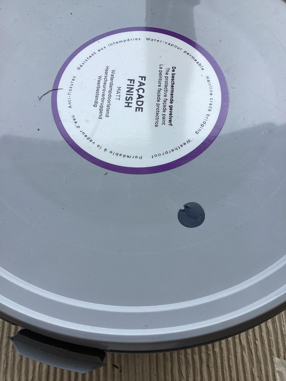 Latex mooi donkerblauw, 5 liter