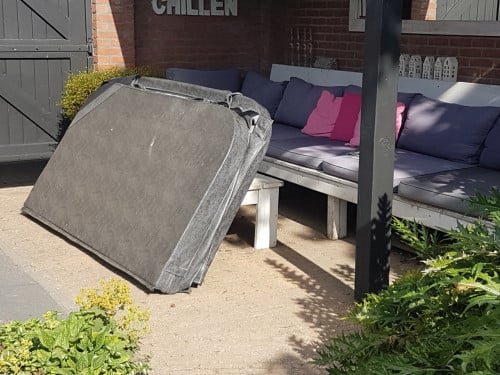 Cover van jacuzzi