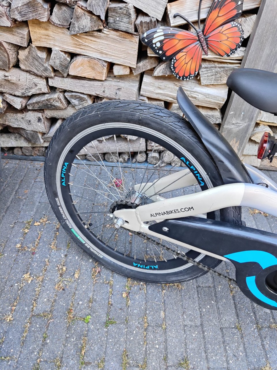 Alpina Brave 20 inch fiets nieuwe Schwalbe banden