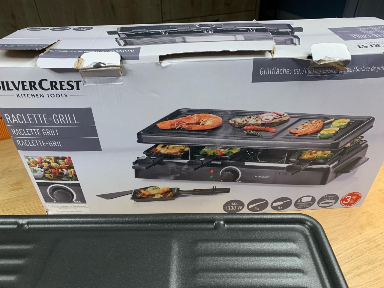 Gourmetstel Silvercrest 8 persoons