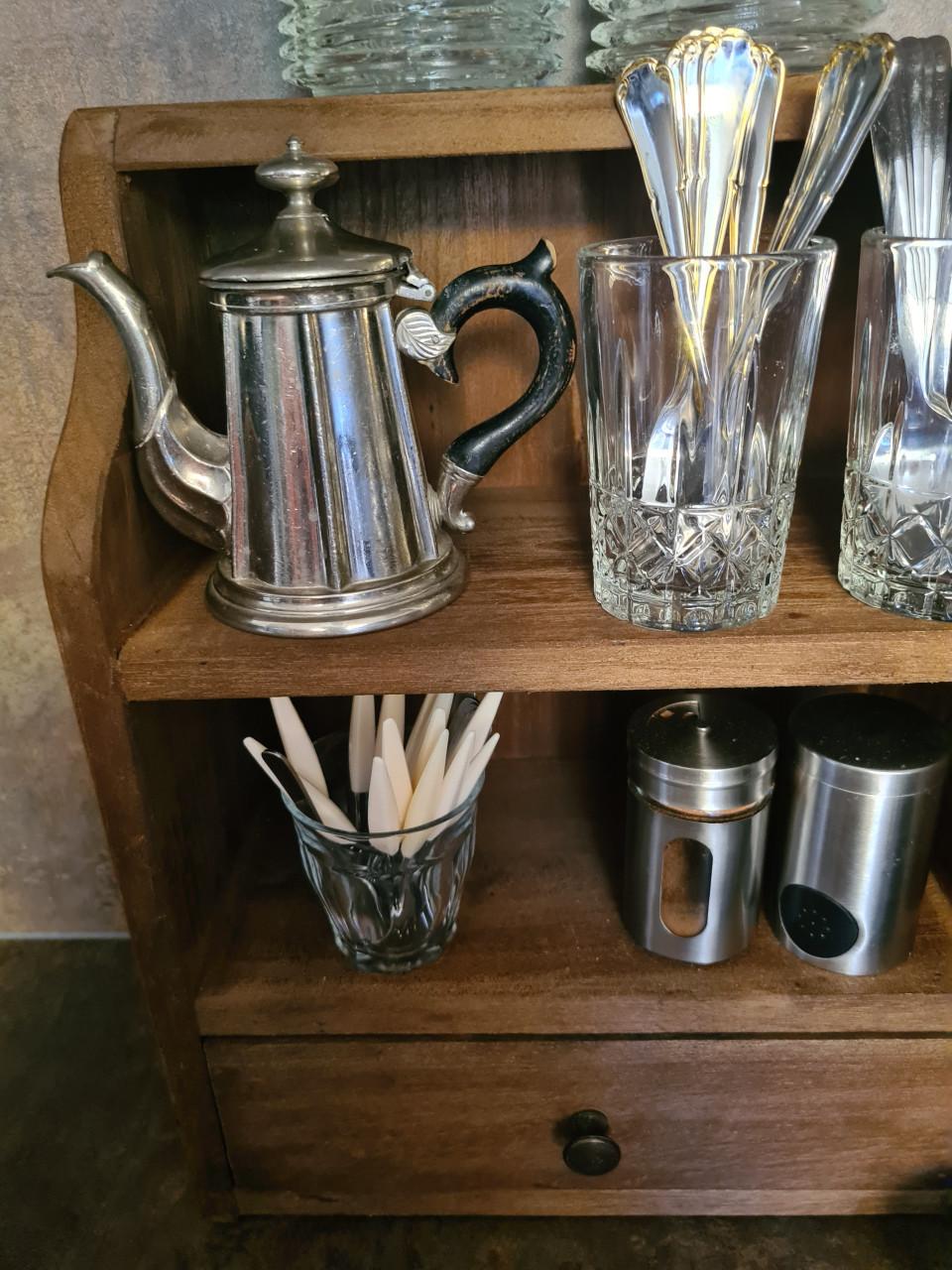 Koffie of theepotje van Eduard Hueck Metallwarenfabrik