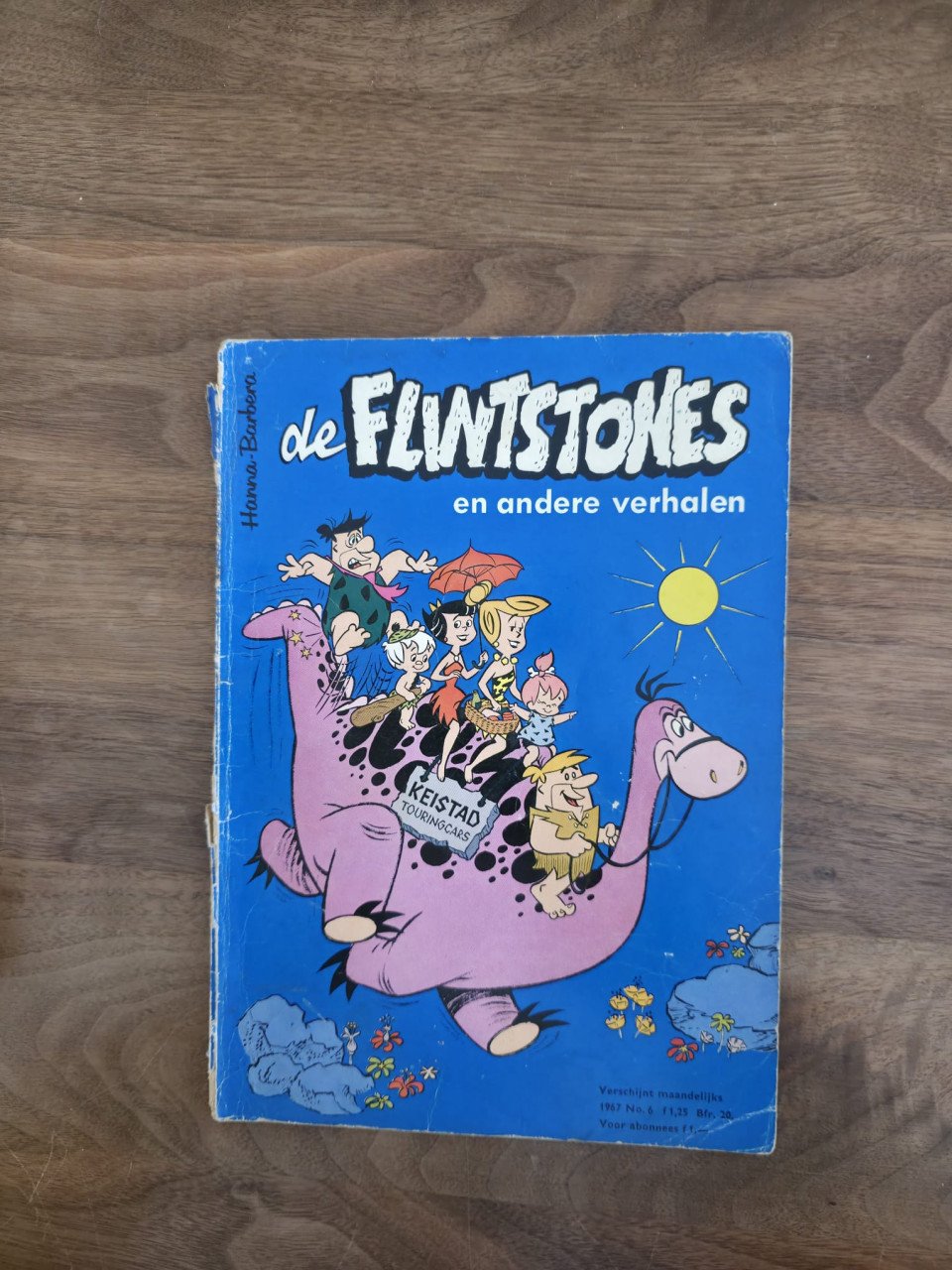 Fred Flintstone strips