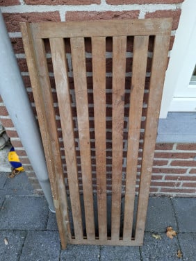 Houten wandplank