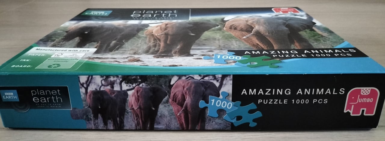 Legpuzzel Amazing Animals - Elephants van Planet Earth
