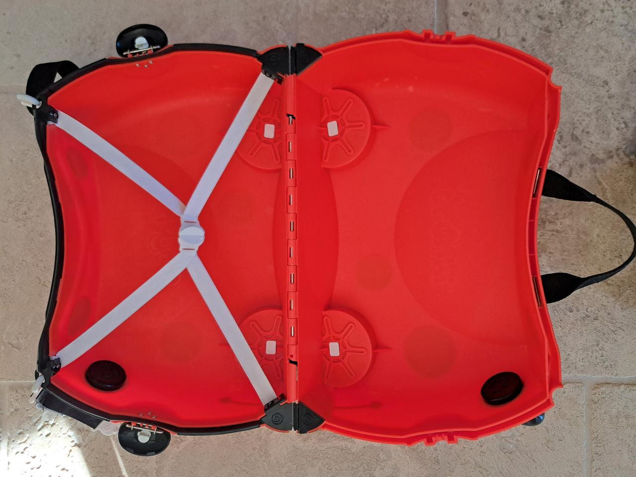 Trunky koffer rood lieveheersbeestje handbagage kinderen