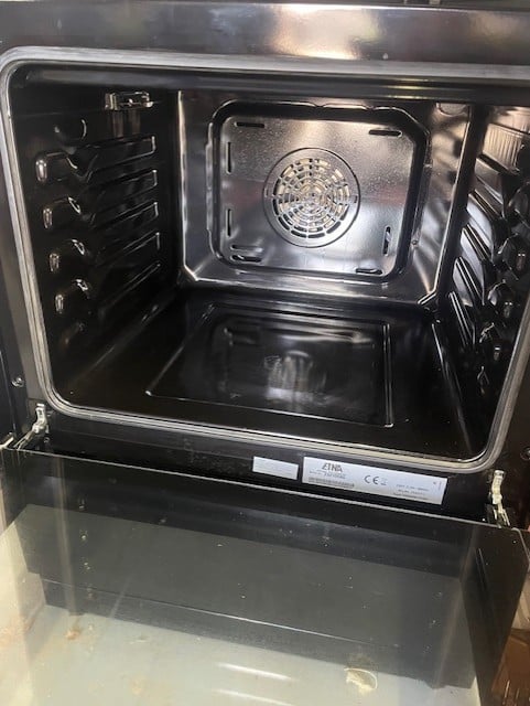 Inductiefornuis + oven ETNA 60 cm < 1jr in gebruik - GARANTIE tm 10/25
