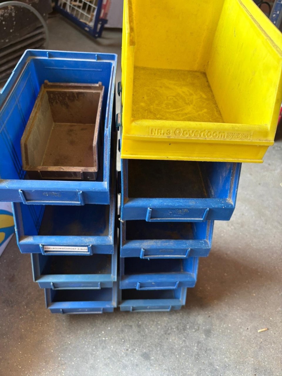 Opbergbakjes gereedschap