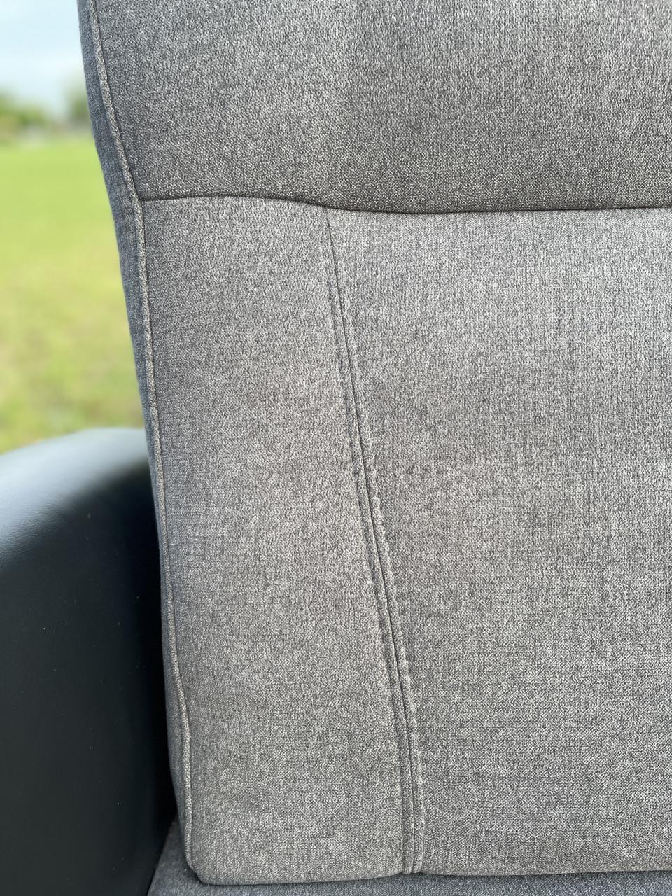 GRATIS LEVERING HEEL NL Antraciet Stoffen Bankstel 3+2,5Zits