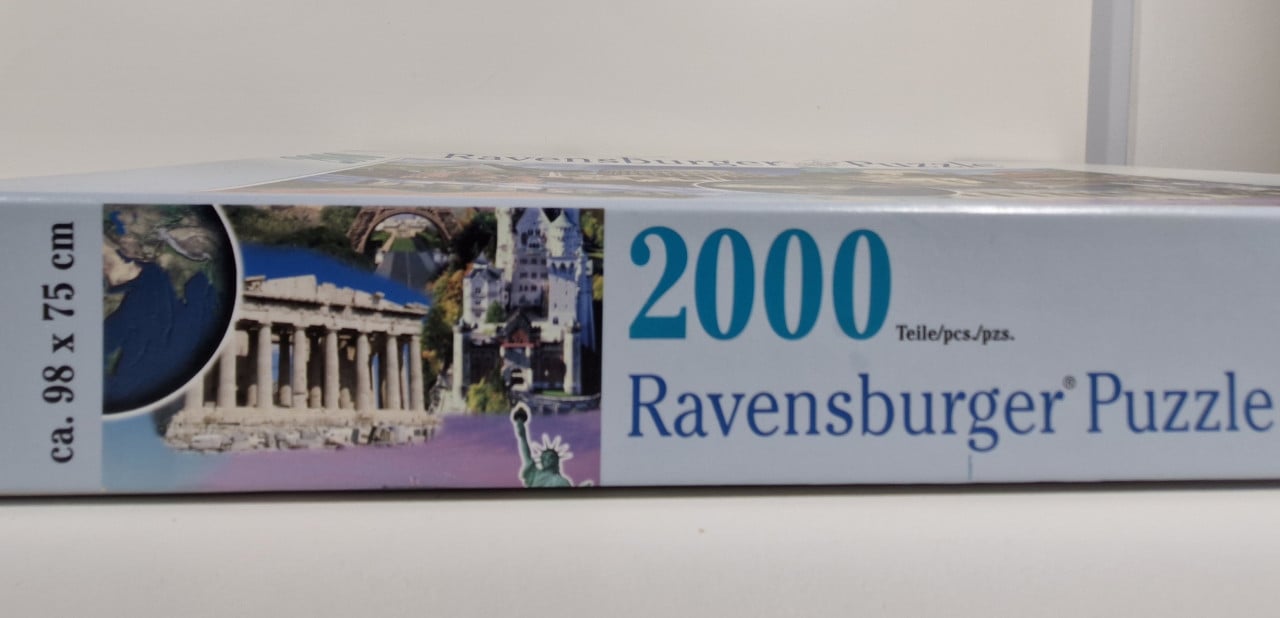 Puzzel 2000 stukjes wereld bouwwerken