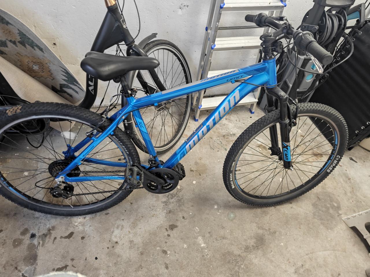 UMIT 4 Motion mountainbike 27,5 inch – blauw – goede staat