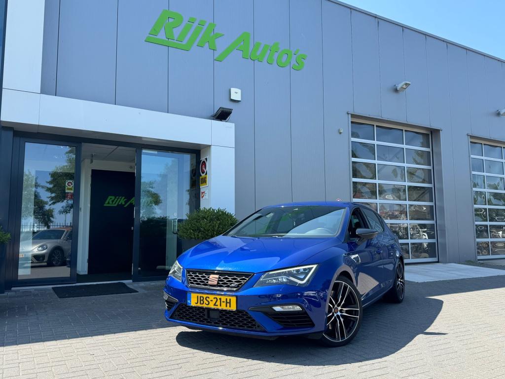 Seat Leon 2.0 tsi cupra * keyless * camera * carplay * stoelverwarming