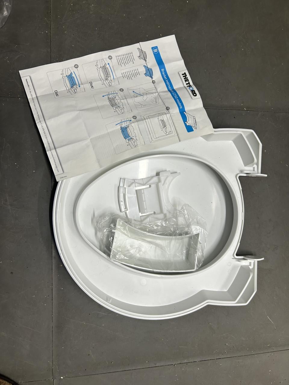 Thetford C250 WC-bril, nieuw