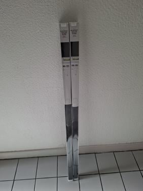 Zwarte verduisterende rolgordijnen (2 stuks)