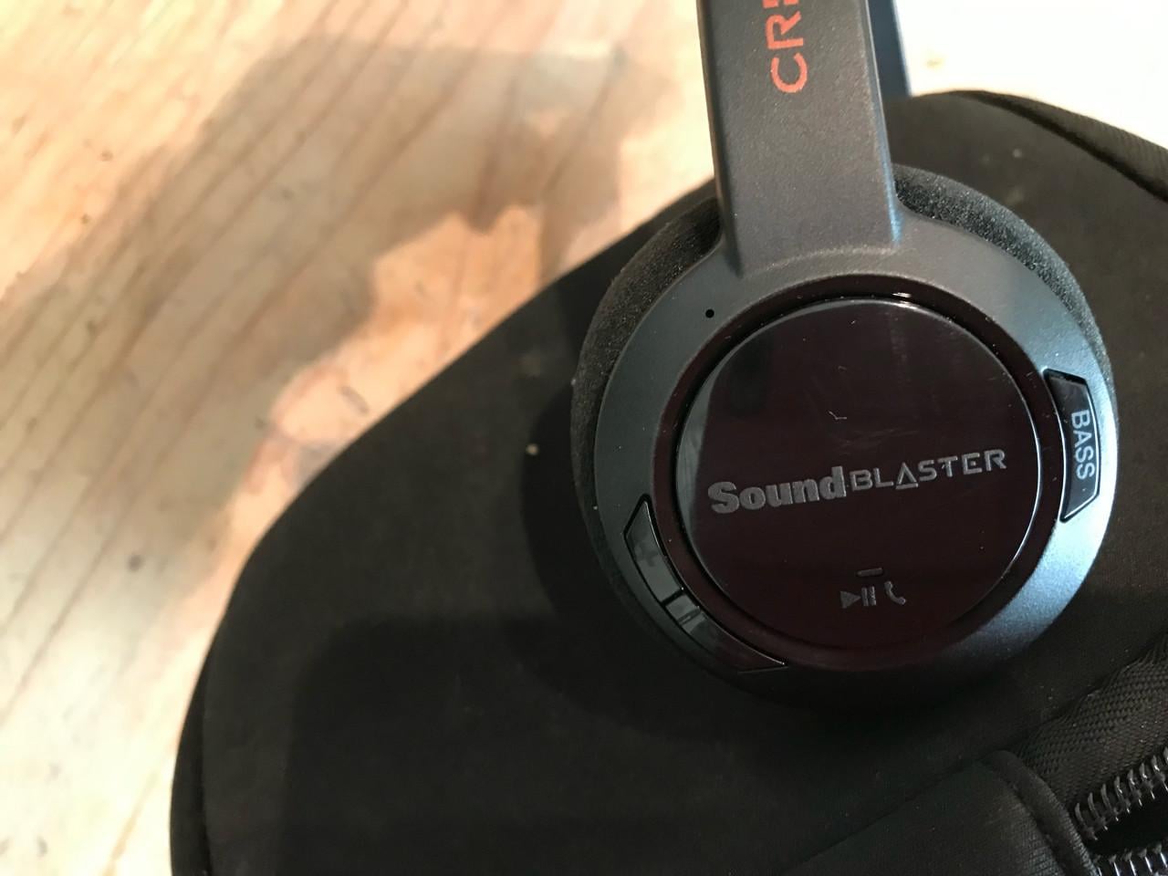 Soundblaster Jam V2 Bluetooth aptX headset (metaaldetectie)