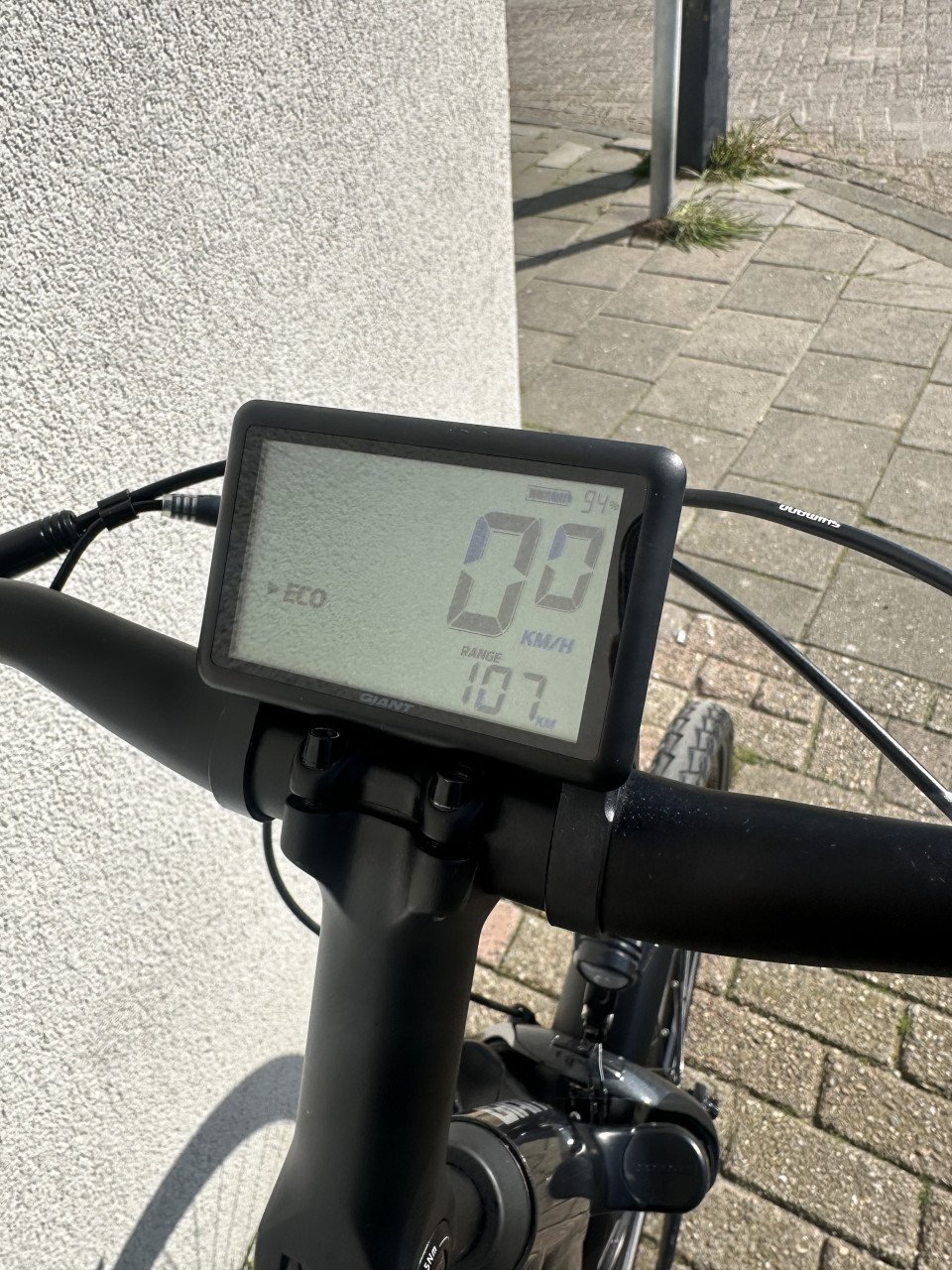 Giant elektrische herenfiets middenmoter