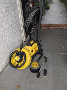 Kärcher hogedruk reiniger met toebehoren