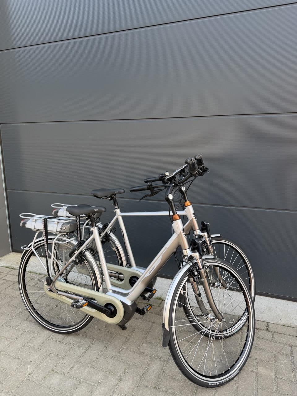 Set Batavus Wayz middenmotor elektrische fietsen 500WH