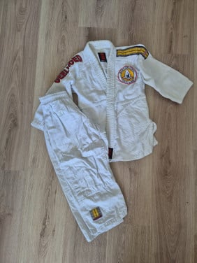 GERESERVEERD - Judopak Geelhoed maat 130