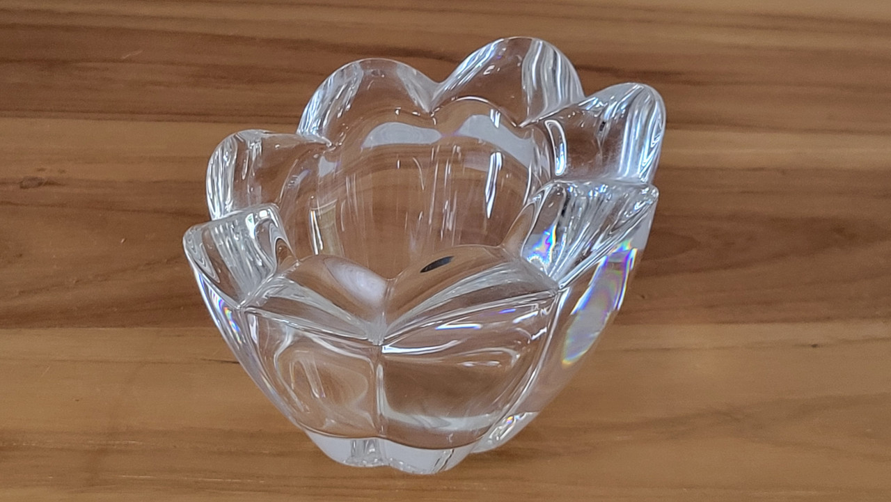 Waxinelichthouder sfeerlicht kristal