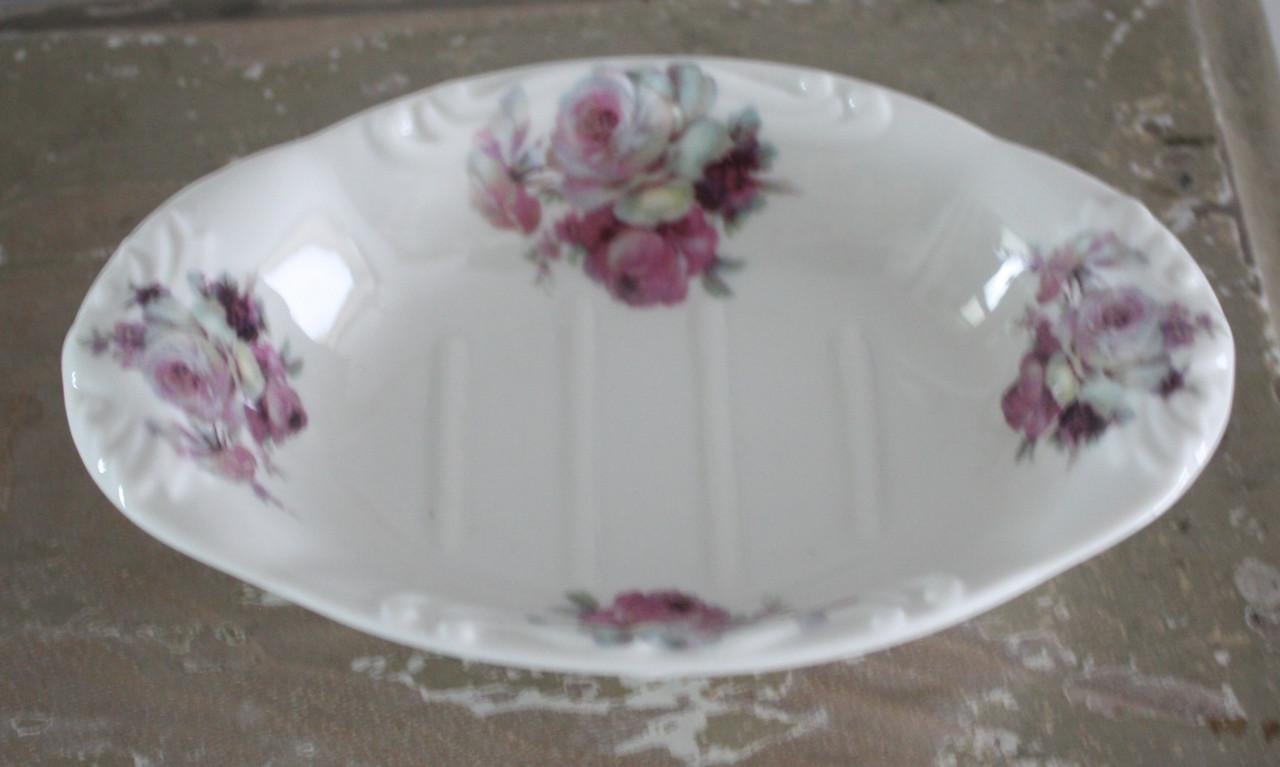 Zeepbakje met bloemen print