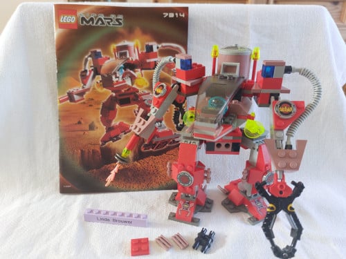 LEGO 7314 Space, Life On Mars , Recon Mech RP