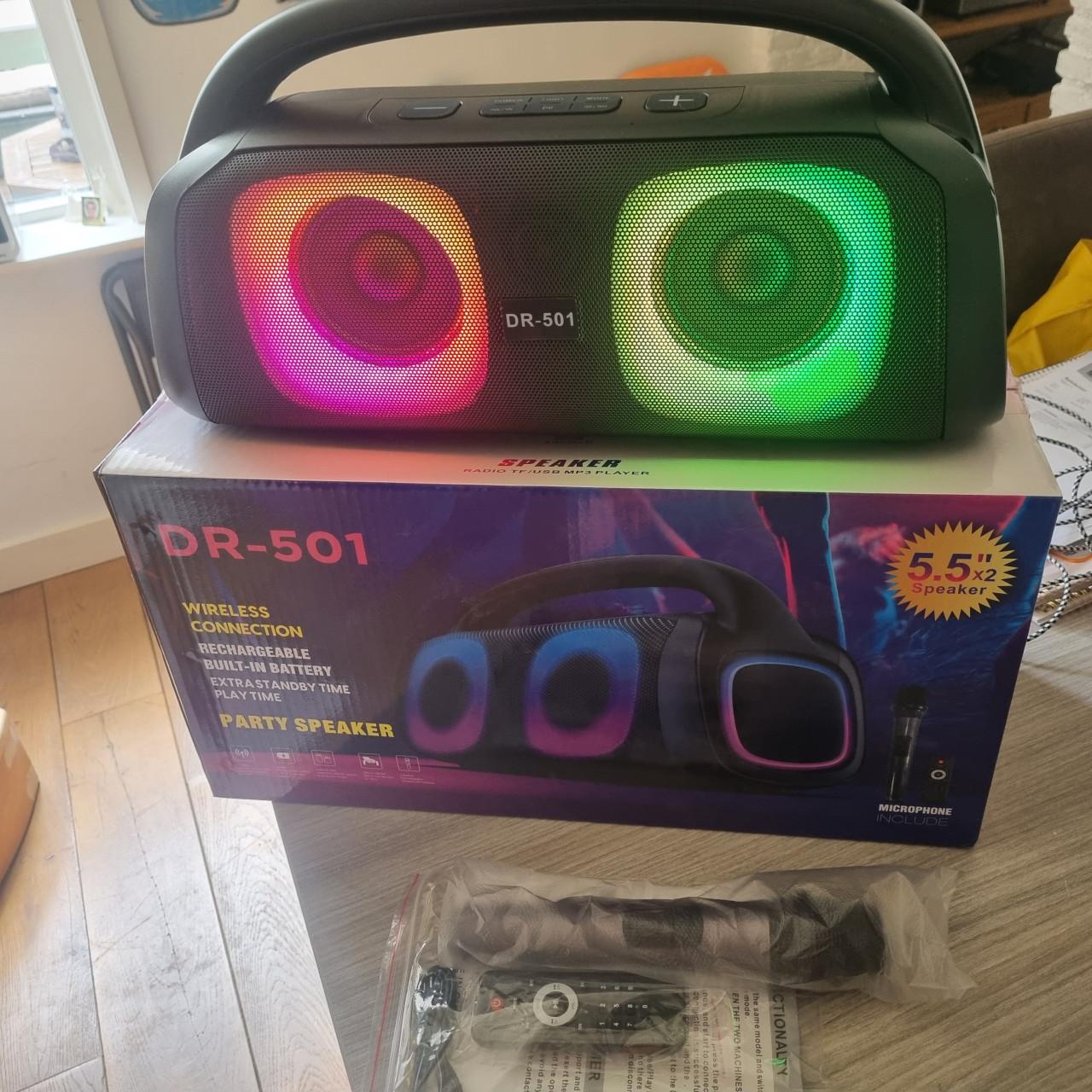 Draagbare bleutooth speaker karaoke  functie