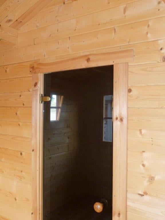 Tuinhuis Model Moerascypres  Sauna
