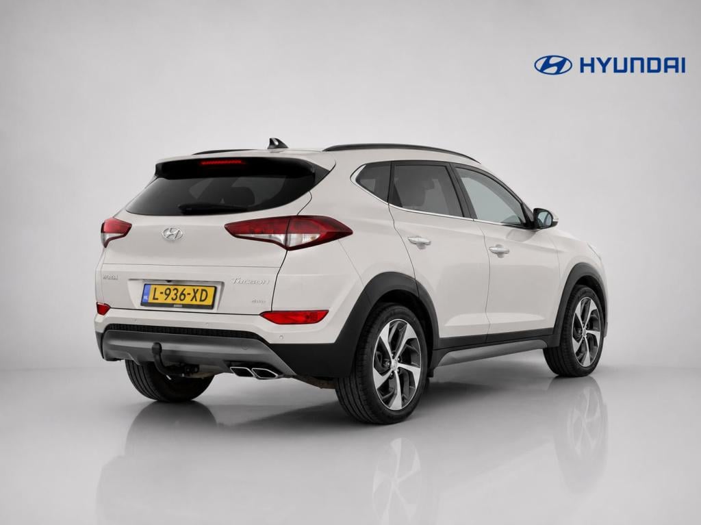 Hyundai Tucson 1.6 t-gdi premium 4wd automaat incl. trekhaak + panodamadak!