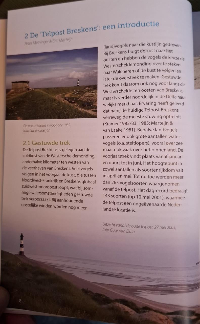 Tien miljoen vogels in 10,000 uren: voorjaarstrek bij Breskens 1981-2013