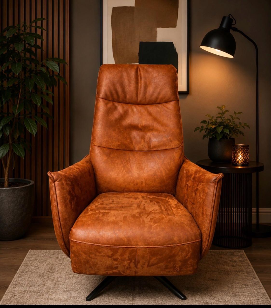 Te koop elektrische draai relaxfauteuil/stoel