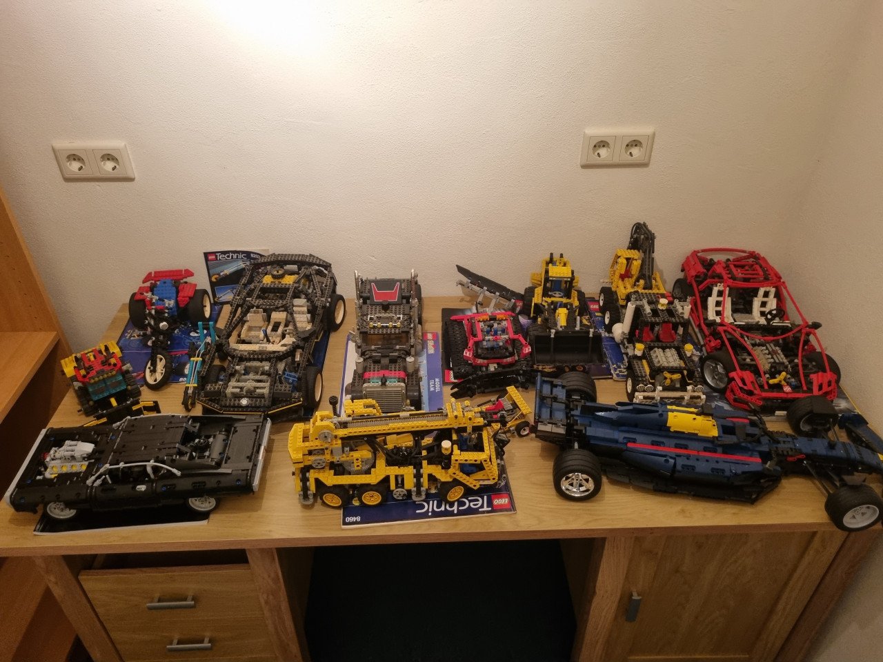 Technisch lego met beschrijving
