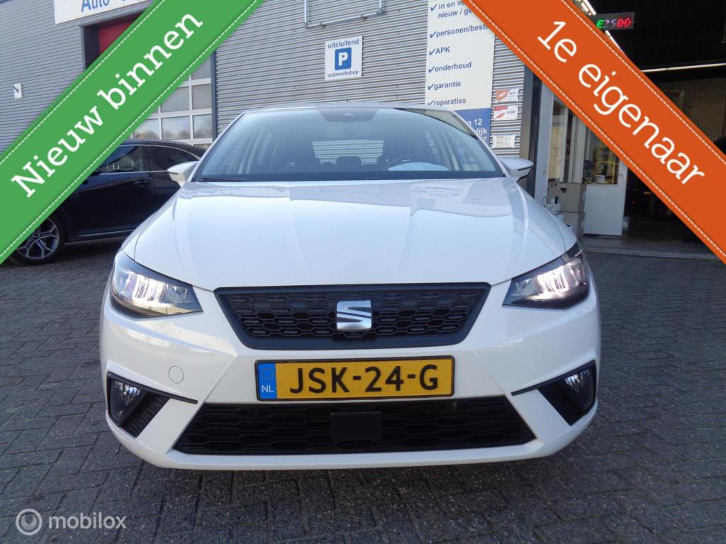 Seat Ibiza 1.0 mpi reference/airco/led/pdc/carplay/lm velgen/1st eig/slecht