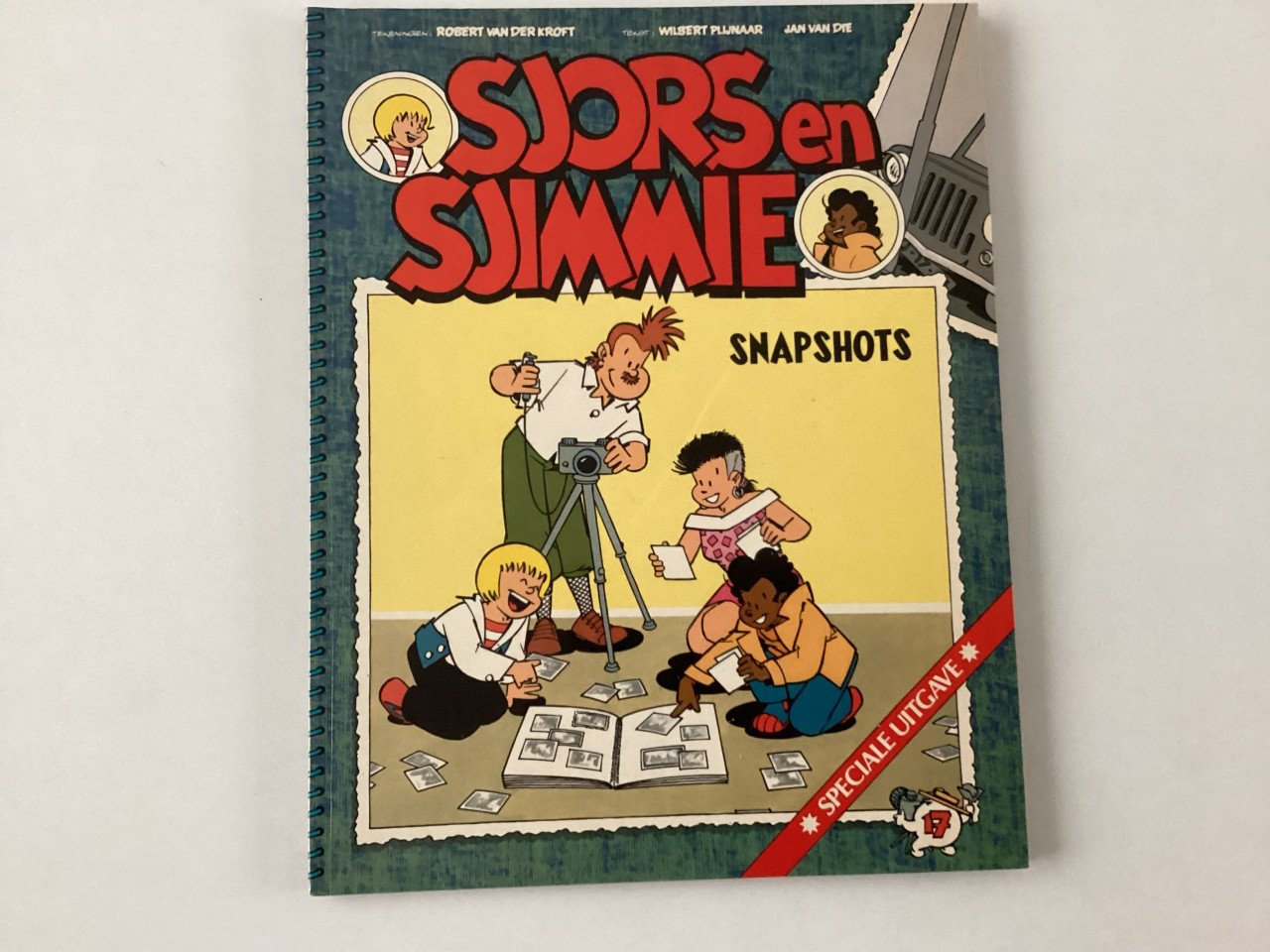 Verschillende stripboekjes van Sjors en Sjimmie.