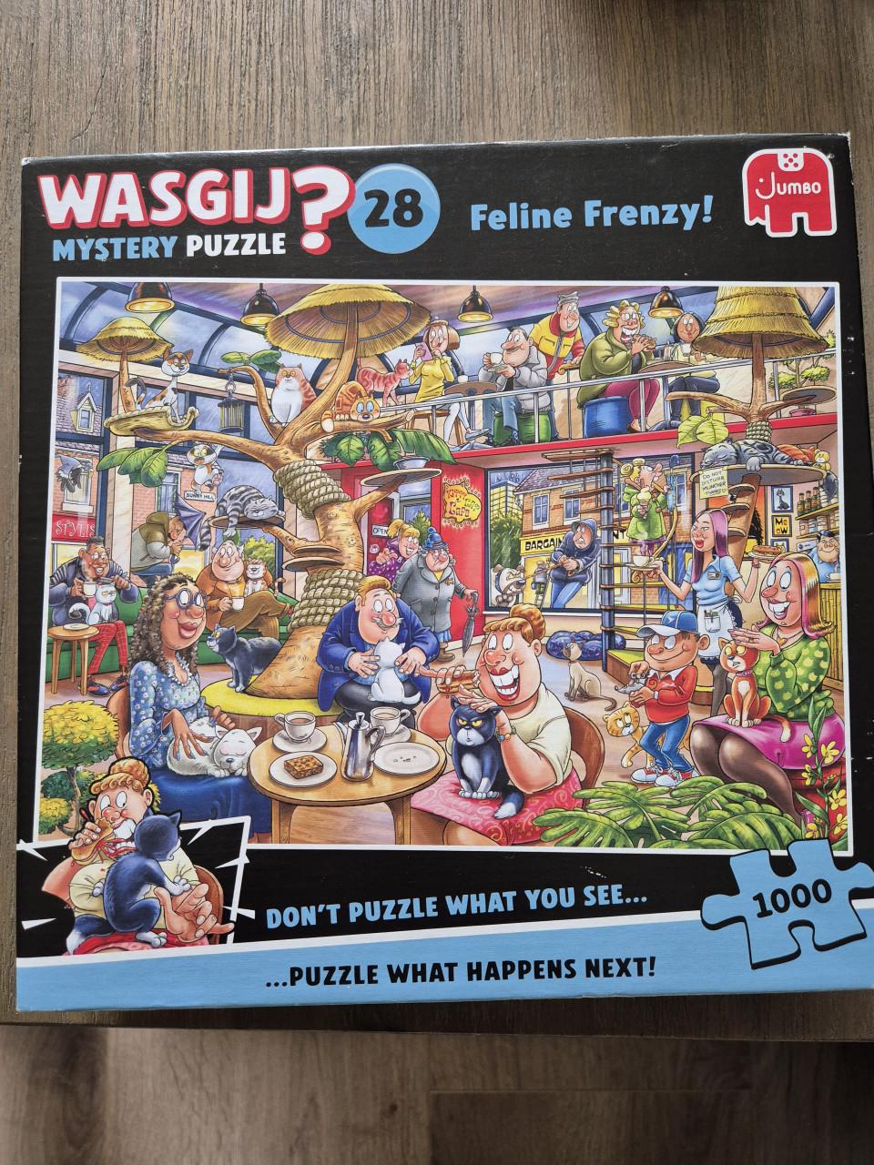 Wasgij puzzel Feline Frenzy!