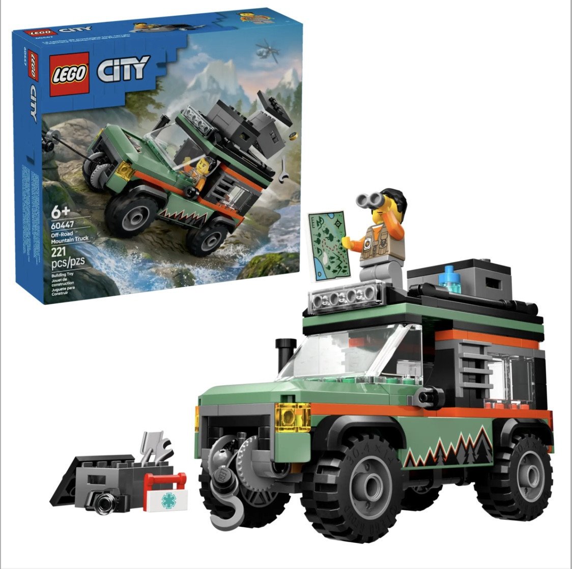 Lego City 60447 4x4 Terreinwagen