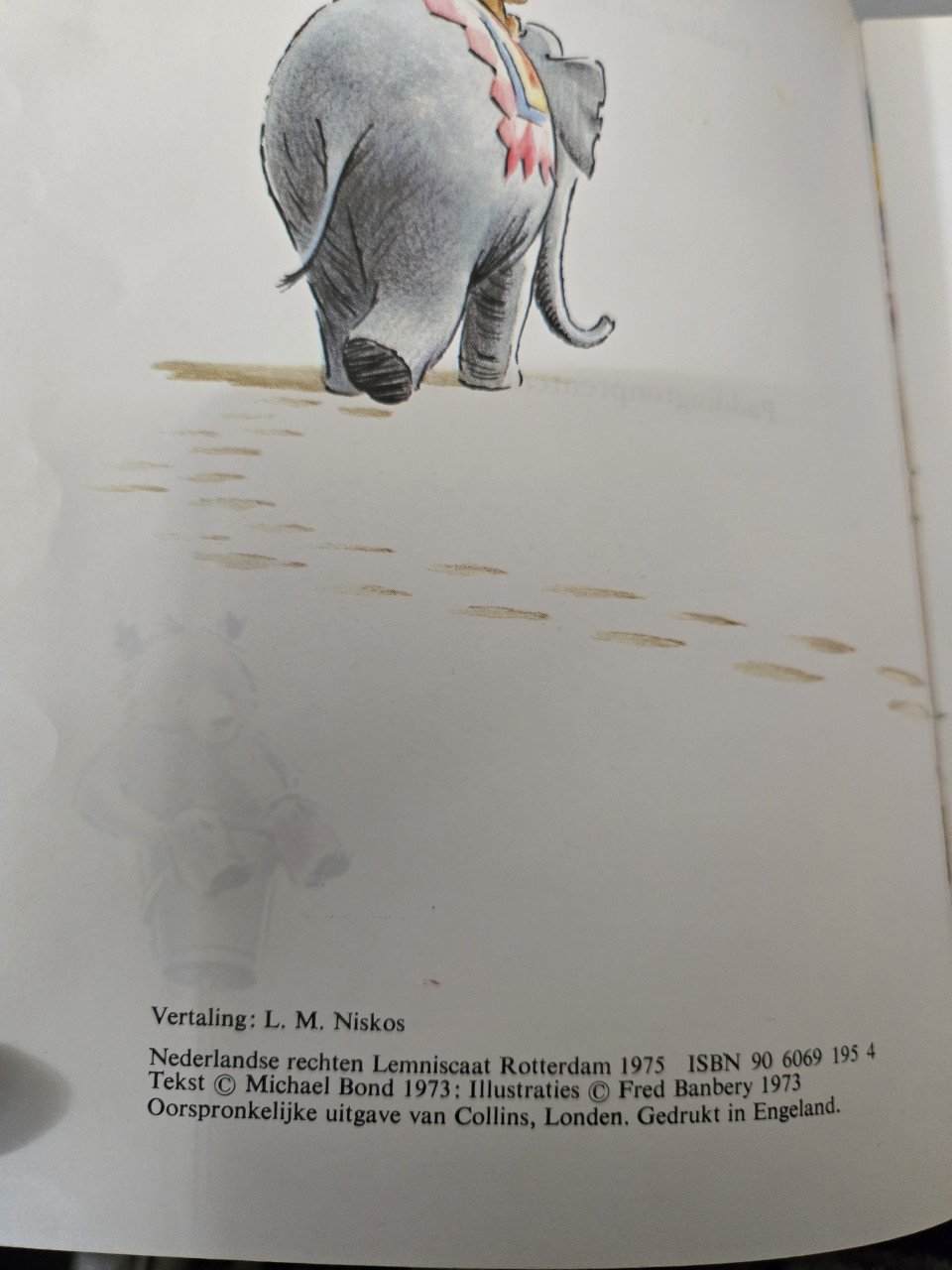 Boekje: Paddington in het circus 1975 In zeer nette staat