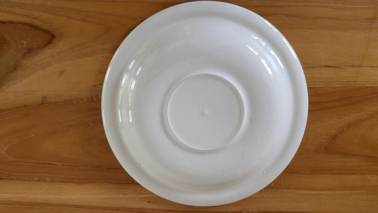 Set English Ironstone Tableware Green Apple kop en schotels