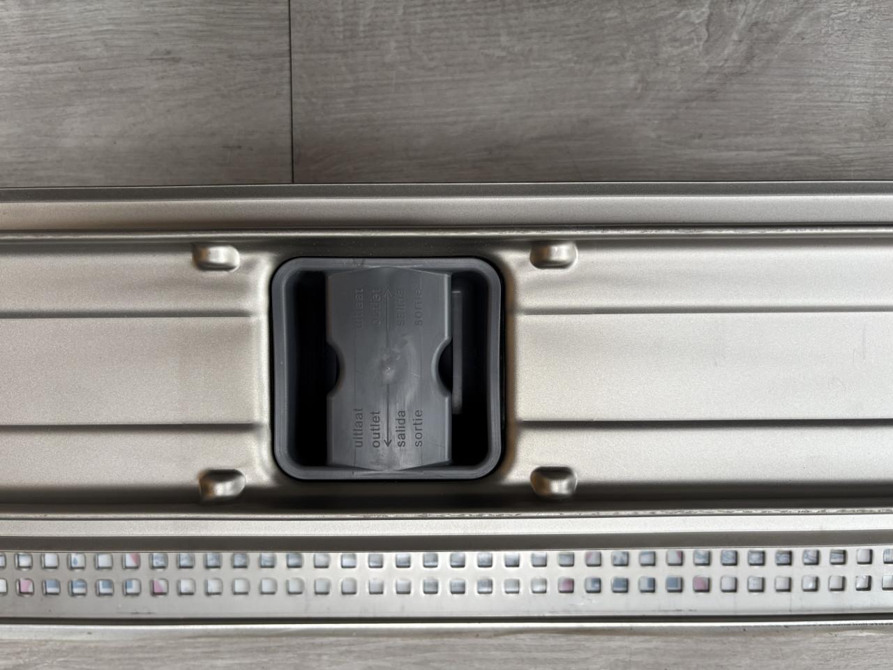 Ghrohe douche kraan + draingoot