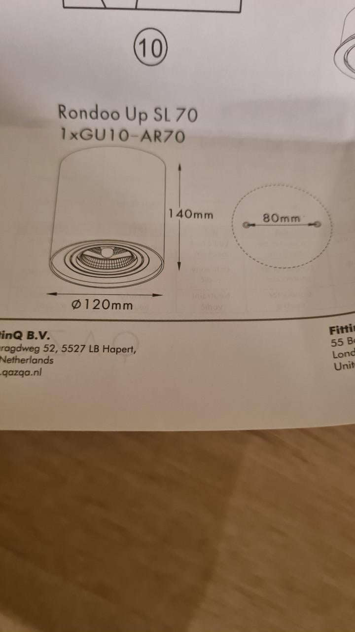 Moderne opbouwspot te koop