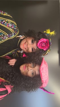 Twee glitterpieten op bezoek?