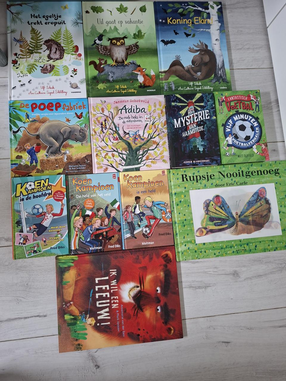Verschillende kinderboeken