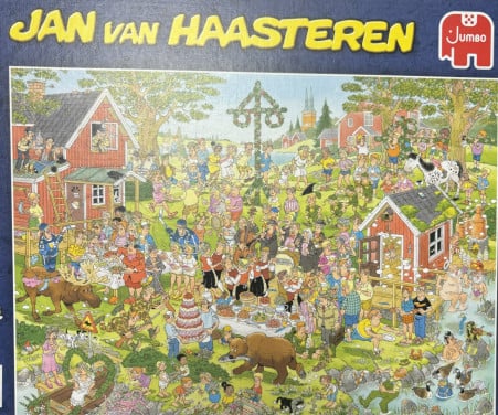 Te koop Jan van Haasteren legpuzzel 1000 stukjes