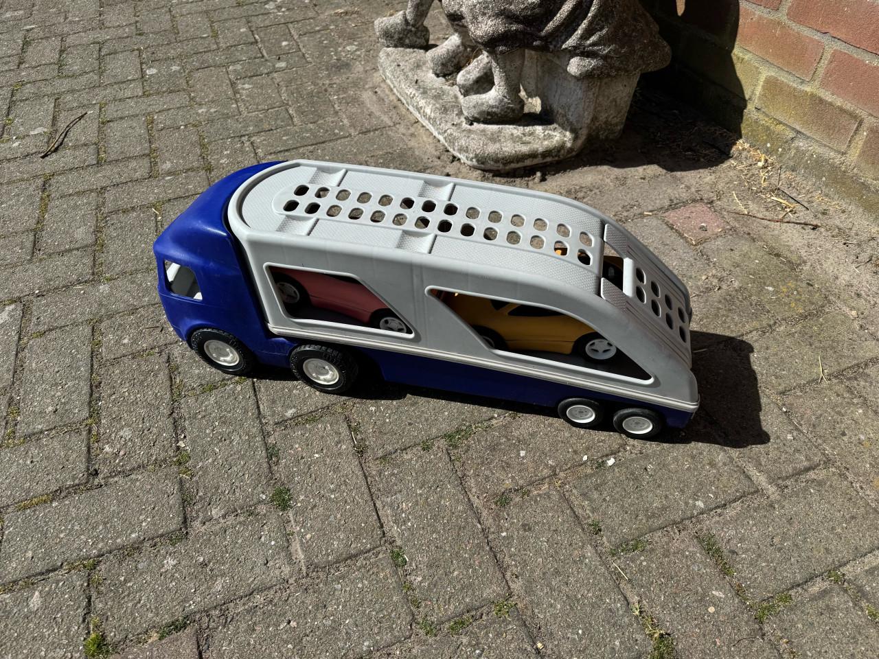 Stevige autotransponder met twee auto’s