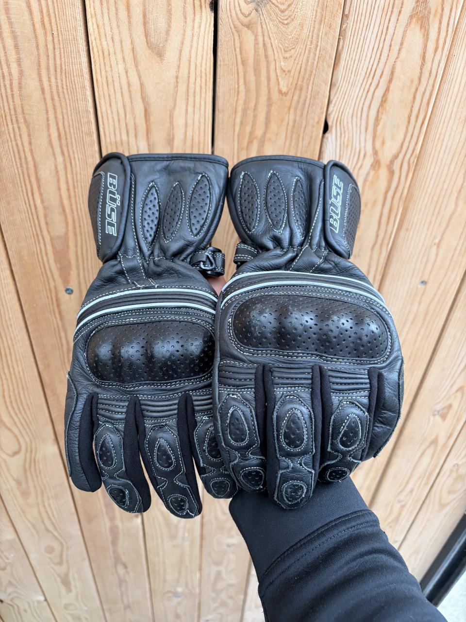 Motor handschoenen büse leer L-XL